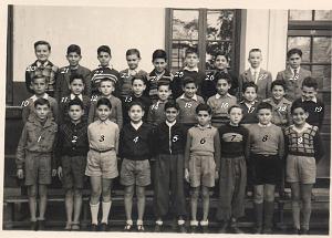 ECOLE PAIXHANS GARCONS 1949 PREPARATION ENTREE EN 6EME